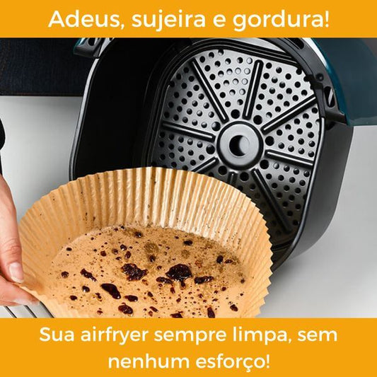 Película Protetora Antiaderente para Air Fryer - FRETE GRÁTIS