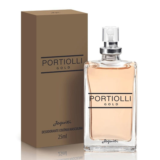 Portiolli Gold Desodorante Colônia Masculina Jequiti, 25 ml